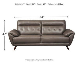 Sissoko Sofa and Loveseat Package