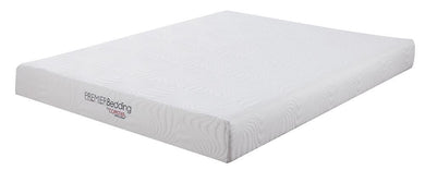 Keegan White 8-Inch California King Memory Foam Mattress