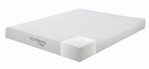 Keegan White 8-Inch California King Memory Foam Mattress