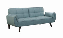 Load image into Gallery viewer, Skylar Transitional Blue Sofa Bed