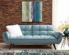 Load image into Gallery viewer, Skylar Transitional Blue Sofa Bed