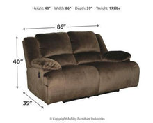 Load image into Gallery viewer, Clonmel Reclining Sofa and Loveseat with Recliner Package