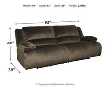 Load image into Gallery viewer, Clonmel Reclining Sofa and Loveseat Package