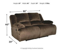 Load image into Gallery viewer, Clonmel Reclining Sofa and Loveseat Package