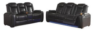 Party Time Power Reclining Sofa and Loveseat Package