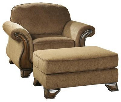 Montgomery Chair and Ottoman Package