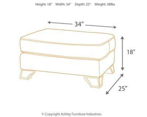 Montgomery Chair and Ottoman Package