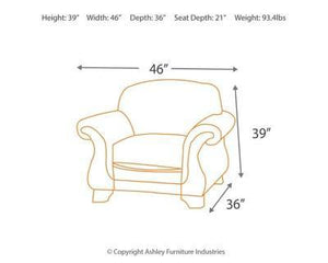 Montgomery Chair and Ottoman Package