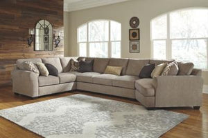 Pantomine 4Piece Sectional with Cuddler