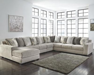 Ardsley 5Piece Sectional with Chaise