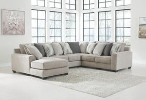 Ardsley 4Piece Sectional with Chaise