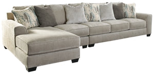 Ardsley 3Piece Sectional with Chaise