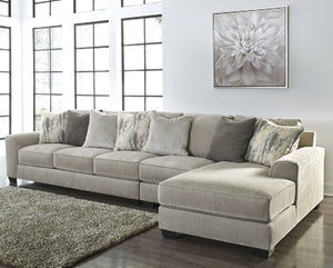 Ardsley 3Piece Sectional with Chaise