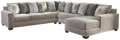 Ardsley 4Piece Sectional with Chaise