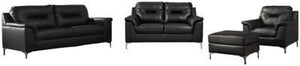 Tensas Sofa and Loveseat with Chair and Ottoman Package