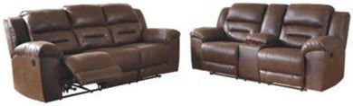 Stoneland Reclining Sofa and Loveseat Package