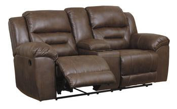 Stoneland Reclining Loveseat with Console