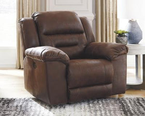 Stoneland Power Reclining Sofa and Loveseat with Recliner Package