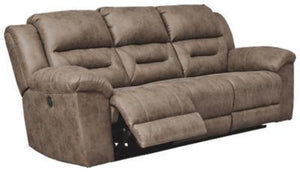 Stoneland Power Reclining Sofa and Loveseat Package