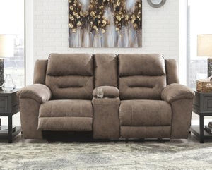 Stoneland Power Reclining Loveseat with Console