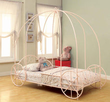 Load image into Gallery viewer, Massi Pink Twin Canopy Bed