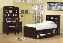 Load image into Gallery viewer, Phoenix Twin Bookcase Bed