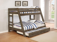 Load image into Gallery viewer, Wrangle Hill Twin-over-Full Bunk Bed