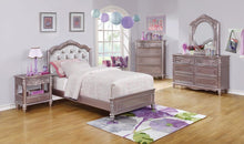 Load image into Gallery viewer, Caroline Metallic Lilac Full Bed