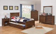 Load image into Gallery viewer, Kinsley Rustic Country Brown Full Bed