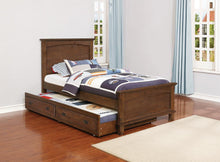 Load image into Gallery viewer, Kinsley Rustic Country Brown Twin Bed