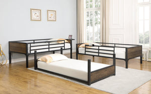 T / T / T Triple Bunk Bed