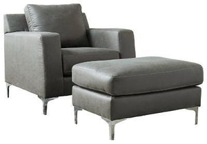 Ryler Chair and Ottoman Package