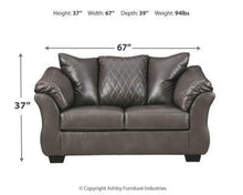 Load image into Gallery viewer, Betrillo Sofa and Loveseat with Chair and Ottoman Package