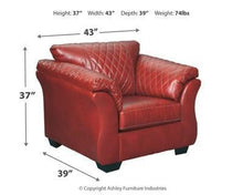 Load image into Gallery viewer, Betrillo Sofa and Loveseat with Chair and Ottoman Package