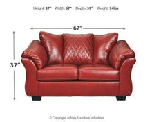 Load image into Gallery viewer, Betrillo Sofa and Loveseat with Chair and Ottoman Package