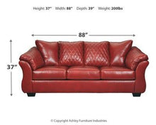 Load image into Gallery viewer, Betrillo Sofa and Loveseat with Chair and Ottoman Package