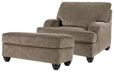 Braemar Oversized Chair and Ottoman Package
