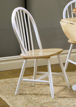 Load image into Gallery viewer, Country Two-Tone Natural Wood Dining Chair