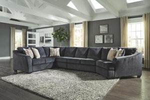 Eltmann 4Piece Sectional with Cuddler