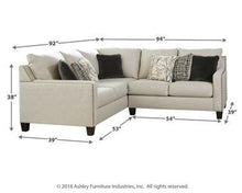 Load image into Gallery viewer, Hallenberg 3-Piece Sectional with Ottoman Package