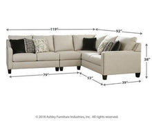 Load image into Gallery viewer, Hallenberg 2-Piece Sectional with Ottoman Package