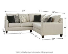 Load image into Gallery viewer, Hallenberg 2-Piece Sectional with Ottoman Package