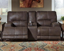 Load image into Gallery viewer, Kitching Power Reclining Sofa and Loveseat with Recliner Package