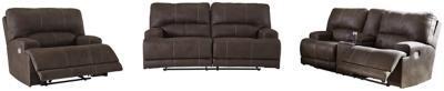 Kitching Power Reclining Sofa and Loveseat with Recliner Package