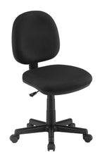 Load image into Gallery viewer, Casual Black Office Chair With Wheels