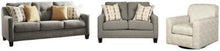 Load image into Gallery viewer, Daylon Sofa and Loveseat with Accent Chair Package