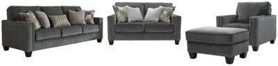 Gavril Sofa and Loveseat with Chair and Ottoman Package