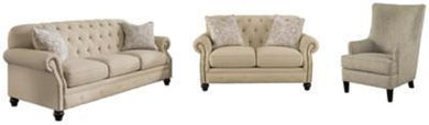 Kieran Sofa and Loveseat with Accent Chair Package