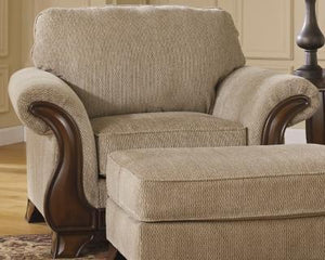 Lanett Chair and Ottoman Package