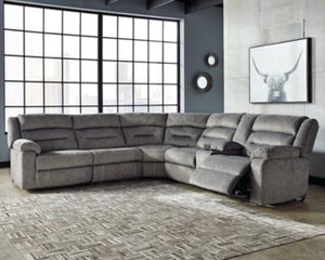 Malmaison 4Piece Reclining Sectional with Power